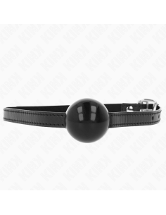 KINK MORDAZA DE BOLA 4 CM SALIDA SIMPLE NEGRO 65 x 15 CM