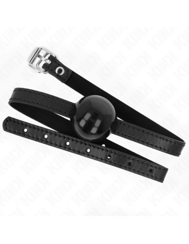 KINK MORDAZA DE BOLA 4 CM SALIDA SIMPLE NEGRO 65 x 15 CM
