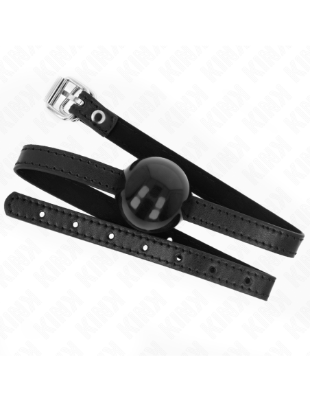 KINK MORDAZA DE BOLA 4 CM SALIDA SIMPLE NEGRO 65 x 15 CM