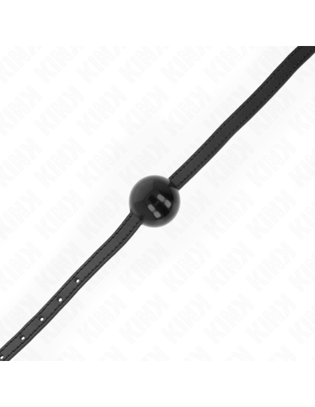 KINK MORDAZA DE BOLA 4 CM SALIDA SIMPLE NEGRO 65 x 15 CM