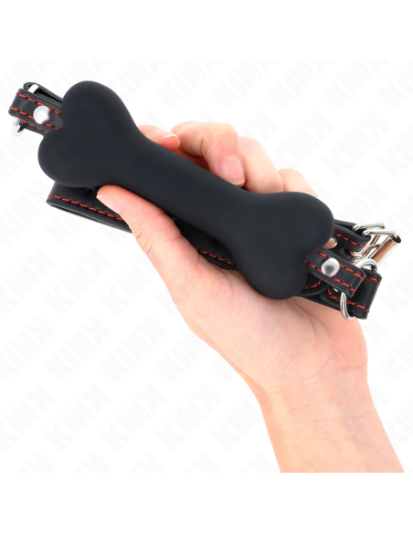 KINK MORDAZA DE HUESO 12 CM NEGRO 63 x 2 CM
