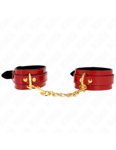 KINK MUAEQUERAS JOANNA ANGEL ROJO AJUSTABLE CON CADENA DORADO 165 26 CM X 4 CM