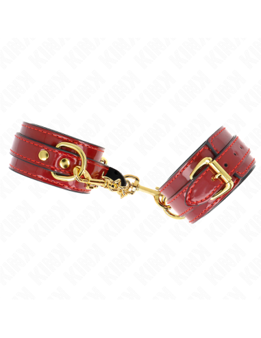KINK MUAEQUERAS JOANNA ANGEL ROJO AJUSTABLE CON CADENA DORADO 165 26 CM X 4 CM