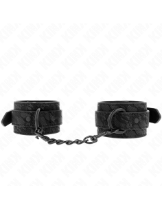 KINK MUAEQUERAS DE ENCAJE AJUSTABLE NEGRO 19 26 CM
