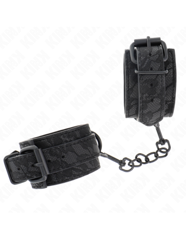 KINK MUAEQUERAS DE ENCAJE AJUSTABLE NEGRO 19 26 CM