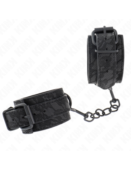 KINK MUAEQUERAS DE ENCAJE AJUSTABLE NEGRO 19 26 CM