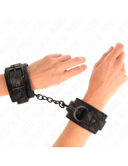 KINK MUAEQUERAS DE ENCAJE AJUSTABLE NEGRO 19 26 CM