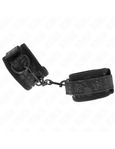 KINK MUAEQUERAS DE ENCAJE Y NEOPRENO AJUSTABLE NEGRO 20 29 CM X 5 CM