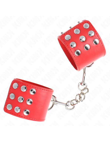 KINK MUAEQUERAS CON CIERRE A PRESIAN AJUSTABLE ROJO 19 24 CM X 55 CM