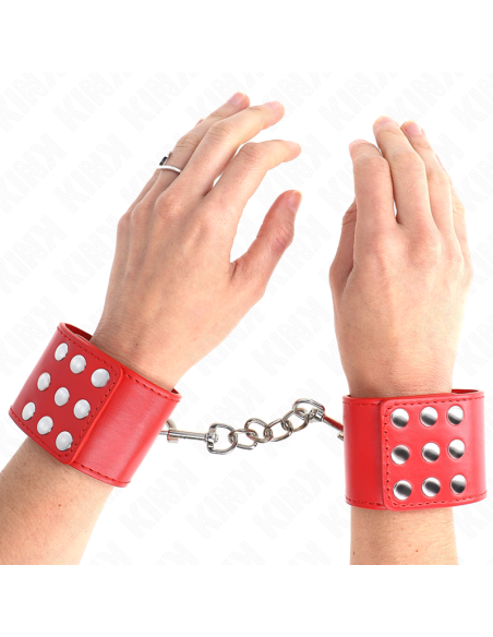 KINK MUAEQUERAS CON CIERRE A PRESIAN AJUSTABLE ROJO 19 24 CM X 55 CM