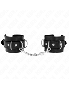 KINK MUAEQUERAS CON 3 ANILLAS EN D AJUSTABLE NEGRO 175 25 CM X 6 CM