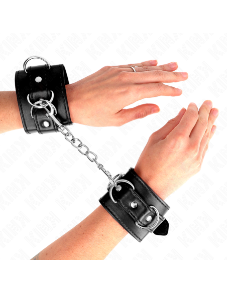 KINK MUAEQUERAS CON 3 ANILLAS EN D AJUSTABLE NEGRO 175 25 CM X 6 CM KINK MUAEQUERAS CON 3 ANILLAS EN D AJUSTABLE NEGRO 175 25 CM X 6 CM