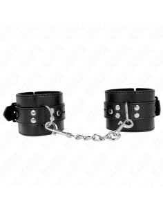KINK MUAEQUERAS NEGRO CON CORREA NEGRO AJUSTABLE 17 28 CM X 6 CM