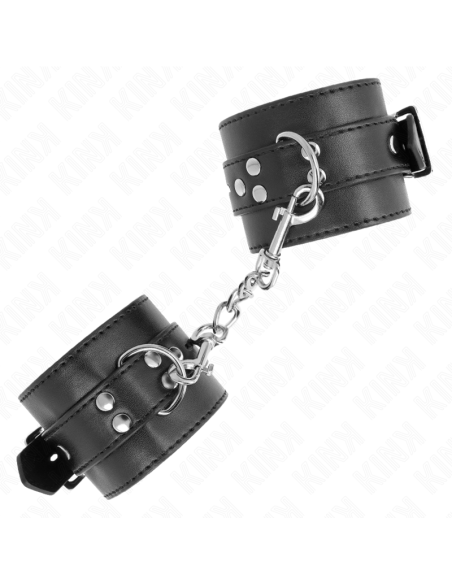 KINK MUAEQUERAS NEGRO CON CORREA NEGRO AJUSTABLE 17 28 CM X 6 CM