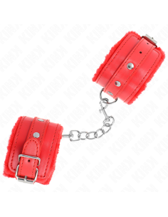 KINK MUAEQUERAS FORRADAS PREMIUM ROJO CON CORREA ROJO AJUSTABLE 17 29 CM X 6 CM 2