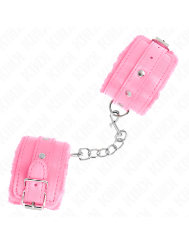 KINK MUAEQUERAS FORRADAS PREMIUM ROSA CON CORREA ROSA AJUSTABLE 17 29 CM X 6 CM