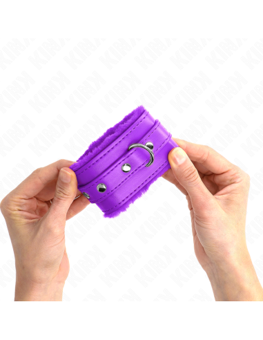 KINK MUAEQUERAS FORRADAS PREMIUM VIOLETA CON CORREA VIOLETA AJUSTABLE 17 29 CM X 6 CM