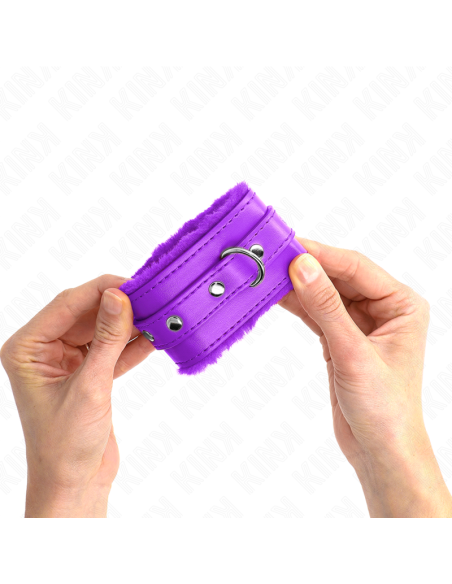 KINK MUAEQUERAS FORRADAS PREMIUM VIOLETA CON CORREA VIOLETA AJUSTABLE 17 29 CM X 6 CM