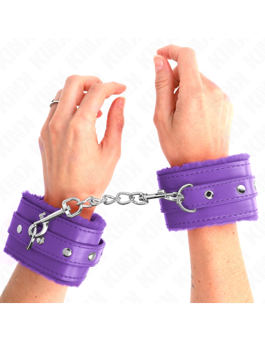 KINK MUAEQUERAS FORRADAS PREMIUM VIOLETA CON CORREA VIOLETA AJUSTABLE 17 29 CM X 6 CM
