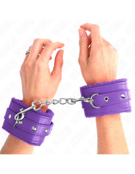 KINK MUAEQUERAS FORRADAS PREMIUM VIOLETA CON CORREA VIOLETA AJUSTABLE 17 29 CM X 6 CM