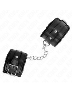 KINK MUAEQUERAS FORRADAS PREMIUM NEGRO CON CORREA NEGRO AJUSTABLE 17 29 CM X 6 CM 2