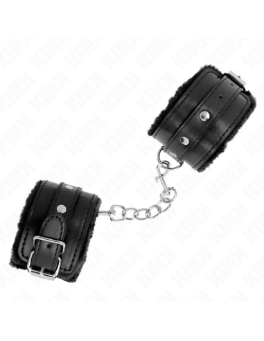 KINK MUAEQUERAS FORRADAS PREMIUM NEGRO CON CORREA NEGRO AJUSTABLE 17 29 CM X 6 CM