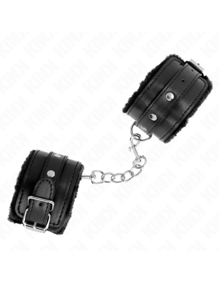 KINK MUAEQUERAS FORRADAS PREMIUM NEGRO CON CORREA NEGRO AJUSTABLE 17 29 CM X 6 CM