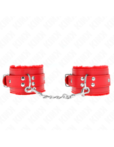 KINK MUAEQUERAS FORRADAS ROJO CON CORREA ROJO AJUSTABLE 20 29 CM X 55 CM