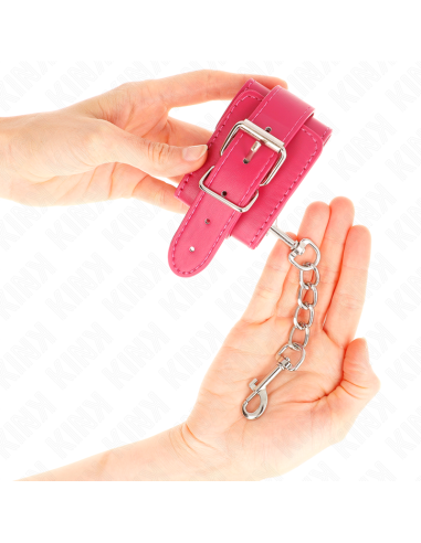 KINK MUAEQUERAS FUCSIA CON DETALLES EN FUCSIA AJUSTABLE 20 28 CM X 55 CM