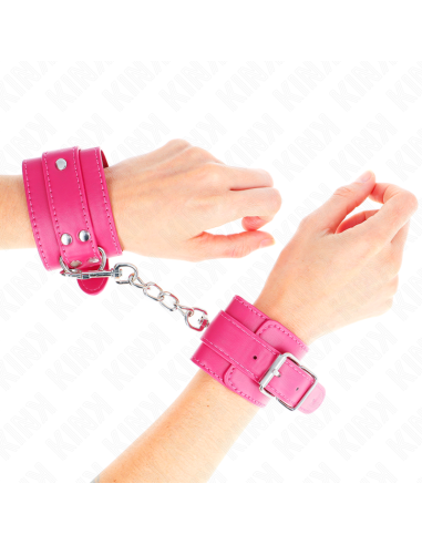 KINK MUAEQUERAS FUCSIA CON DETALLES EN FUCSIA AJUSTABLE 20 28 CM X 55 CM