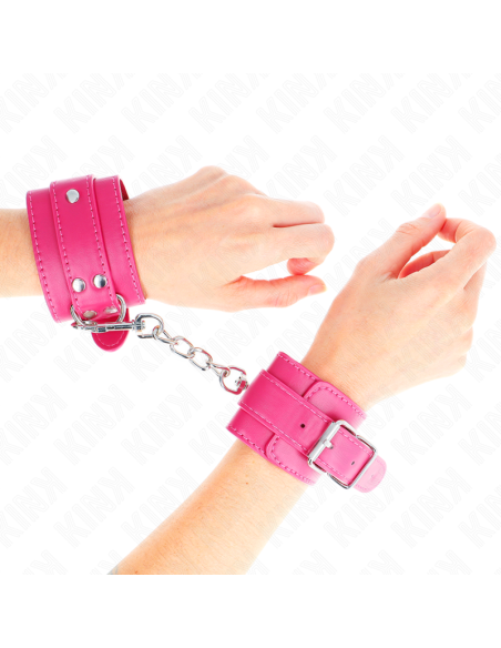 KINK MUAEQUERAS FUCSIA CON DETALLES EN FUCSIA AJUSTABLE 20 28 CM X 55 CM
