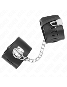 KINK MUAEQUERAS FIJAS CON CADENA 30 CM Y CIERRE CANDADO NEGRO AJUSTABLE 16 23 CM X 55 CM 2