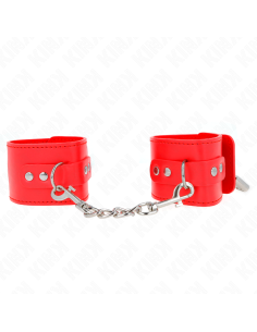 KINK MUAEQUERAS CON CIERRE CANDADO ROJO AJUSTABLE 16 23 CM X 55 CM