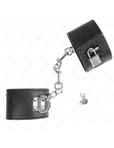 KINK MUAEQUERAS CON CIERRE CANDADO NEGRO AJUSTABLE 16 23 CM X 55 CM