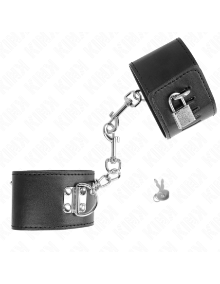 KINK MUAEQUERAS CON CIERRE CANDADO NEGRO AJUSTABLE 16 23 CM X 55 CM