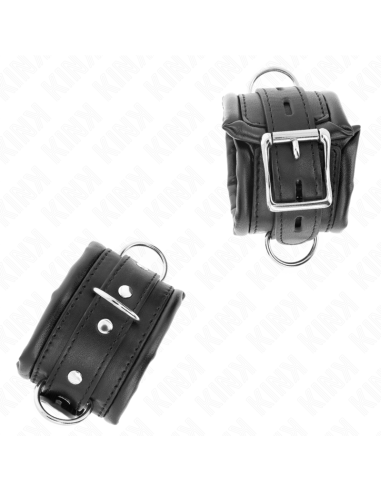 KINK MUAEQUERAS ESTILO HEAVY FORRO NEGRO AJUSTABLE 20 30 CM X 6 CM