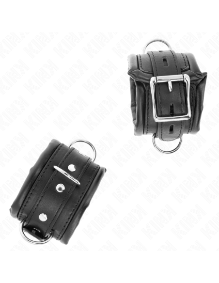 KINK MUAEQUERAS ESTILO HEAVY FORRO NEGRO AJUSTABLE 20 30 CM X 6 CM