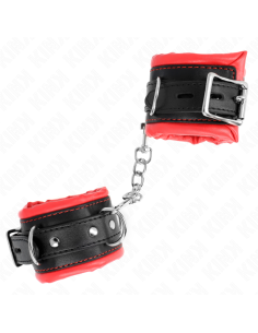 KINK MUAEQUERAS ESTILO HEAVY FORRO ROJO AJUSTABLE 20 30 CM X 6 CM 2