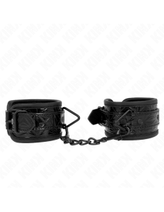 KINK MUAEQUERAS CON PATRAN DE DIAMANTES NEGRO AJUSTABLE 17 26 CM X 55 CM