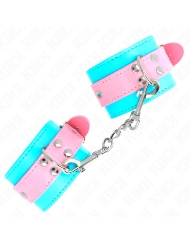 KINK MUAEQUERAS CHIC AZUL ROSA AJUSTABLE 16 28 CM X 5 CM