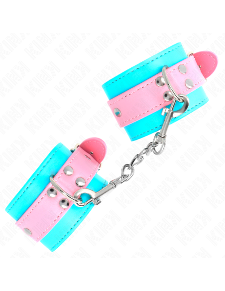 KINK MUAEQUERAS CHIC AZUL ROSA AJUSTABLE 16 28 CM X 5 CM