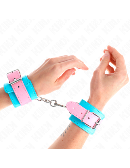 KINK MUAEQUERAS CHIC AZUL ROSA AJUSTABLE 16 28 CM X 5 CM