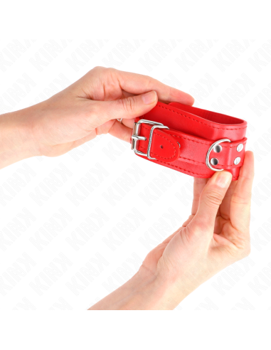 KINK MUAEQUERAS SENCILLAS ROJO AJUSTABLE 20 23 CM X 55 CM