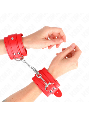 KINK MUAEQUERAS SENCILLAS ROJO AJUSTABLE 20 23 CM X 55 CM