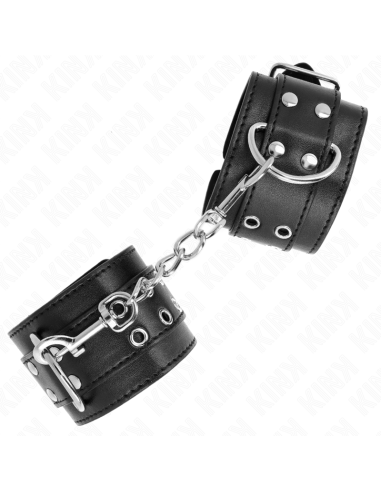 KINK MUAEQUERAS CON DOBLE LANEA DE TACHUELAS NEGRO AUSTABLE 19 26 CM