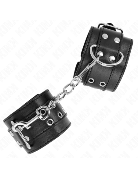 KINK MUAEQUERAS CON DOBLE LANEA DE TACHUELAS NEGRO AUSTABLE 19 26 CM