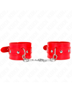 KINK MUAEQUERAS CON TACHUELAS ROJO AJUSTABLE 23 33 CM
