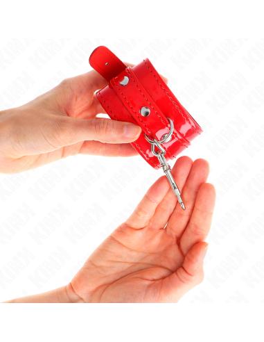 KINK MUAEQUERAS CON TACHUELAS ROJO AJUSTABLE 23 33 CM