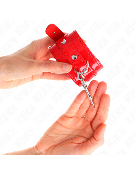 KINK MUAEQUERAS CON TACHUELAS ROJO AJUSTABLE 23 33 CM