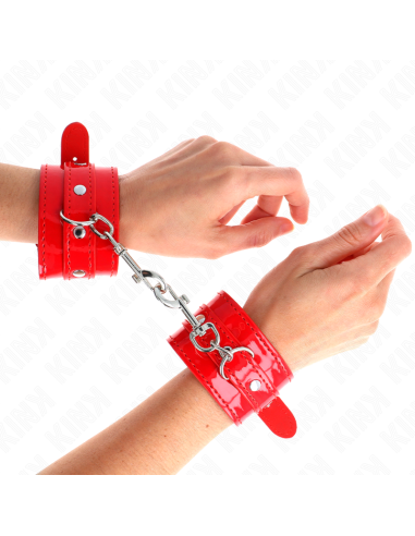 KINK MUAEQUERAS CON TACHUELAS ROJO AJUSTABLE 23 33 CM